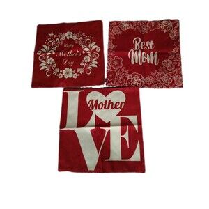 3 Mother Throw Pillow Covers